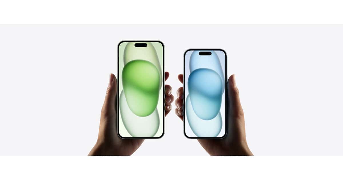 Design of iPhone 15 and 15 Plus