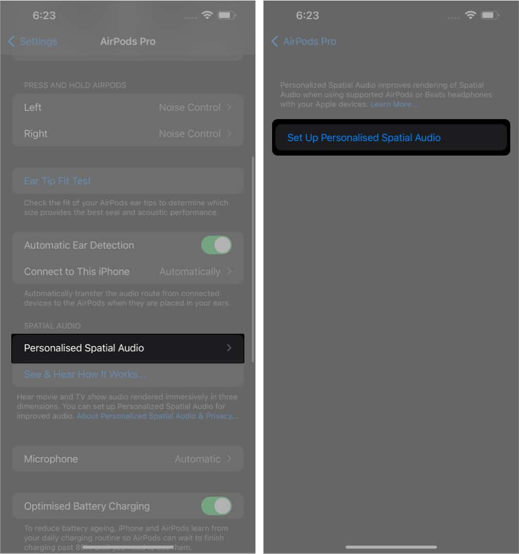 Enable Spatial Audio in iOS 16