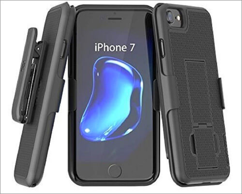 Encased iphone 7 slim grip kickstand case Encased iPhone 7 Slim Grip Kickstand Case