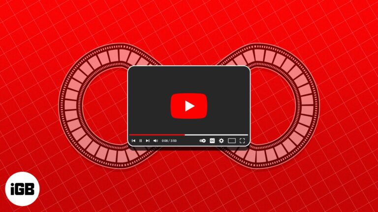 How to loop a youtube video on iphone ipad and mac