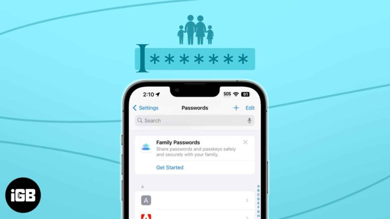 How to use family passwords in ios 17