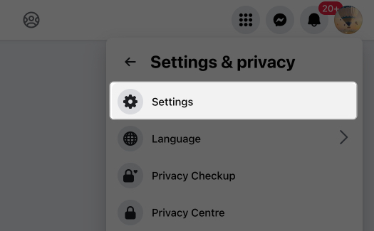 Select settings