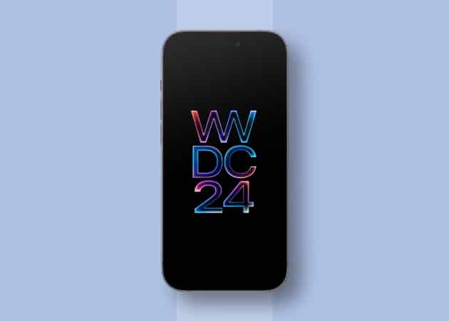 WWDC 2024 invite art wallpaper